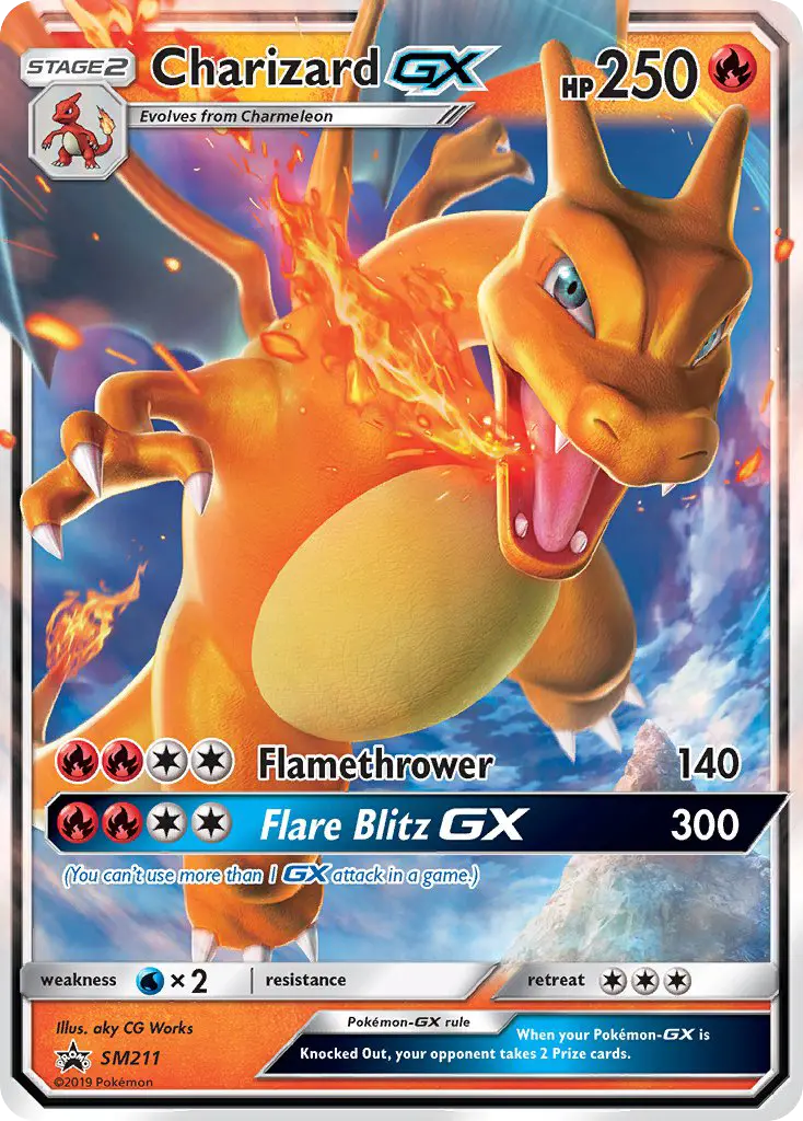 Charizard GX card image