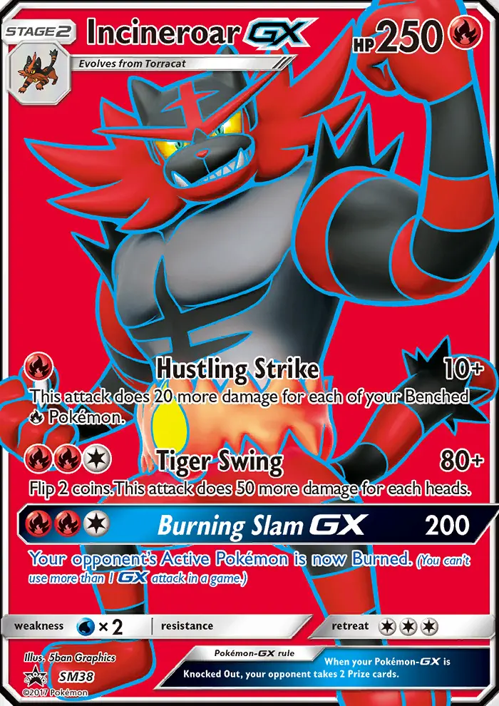 Incineroar GX card image