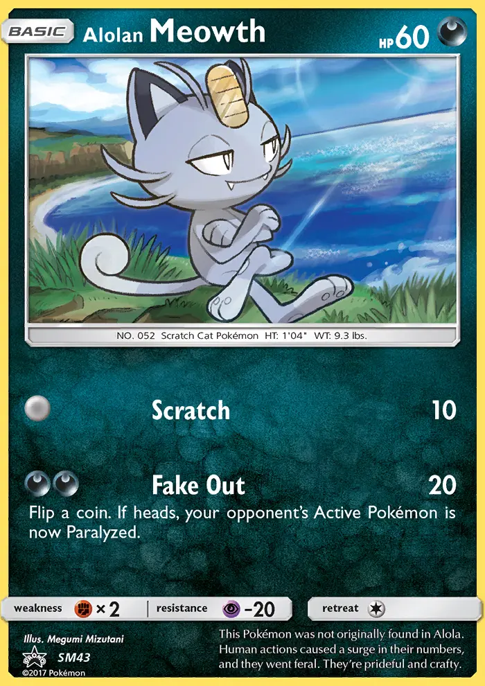Alolan Meowth card image