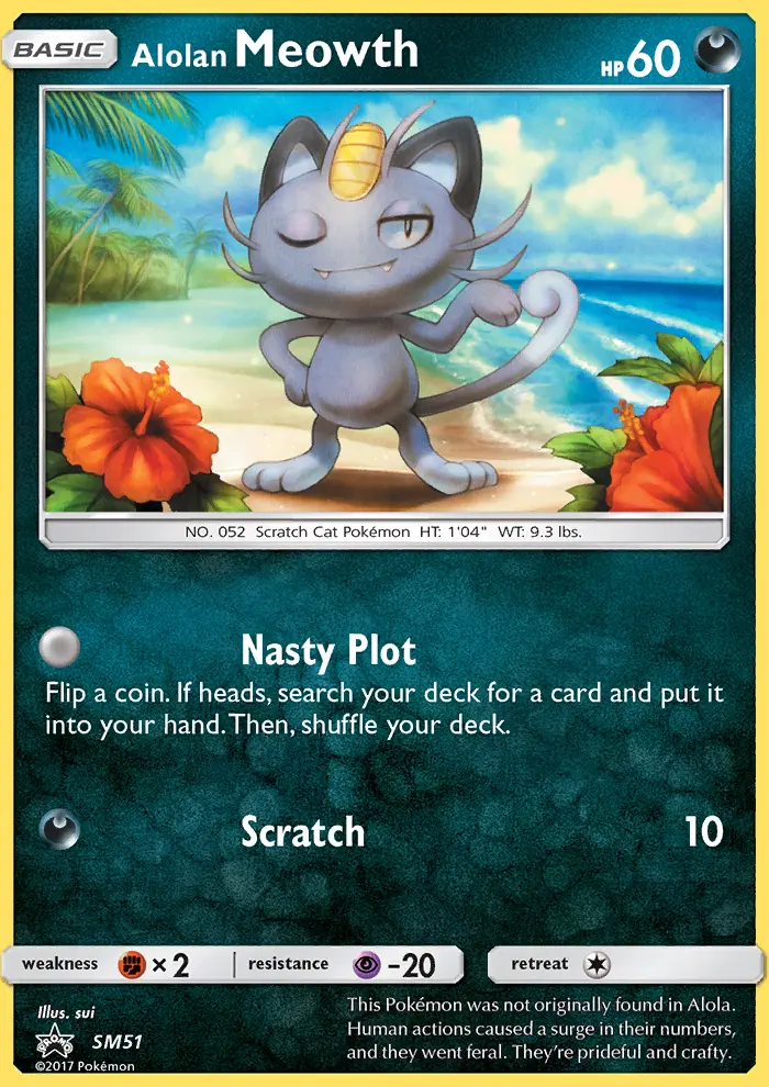 Alolan Meowth card image