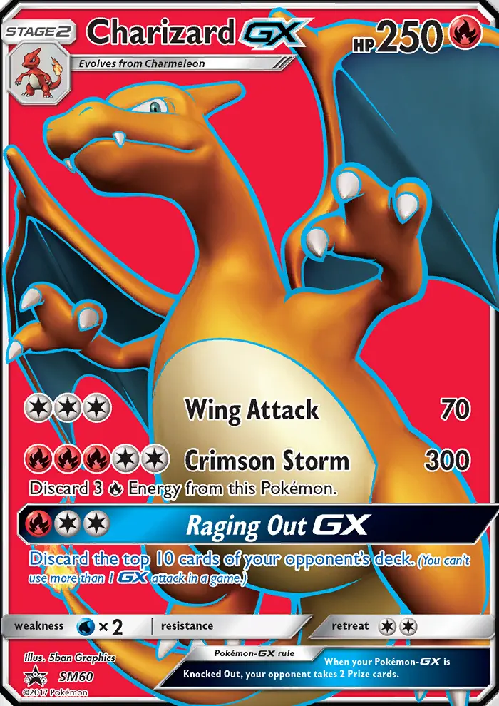 Charizard GX card image