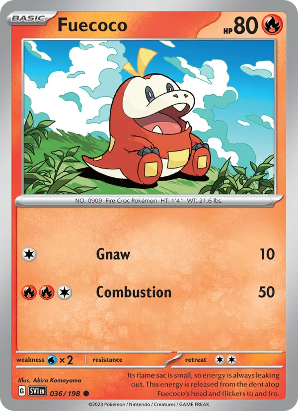 Fuecoco card image