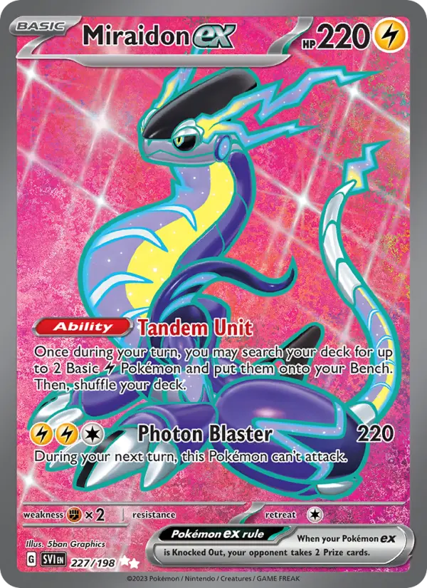 Miraidon ex card image