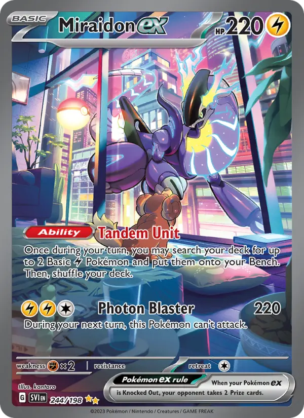 Miraidon ex card image