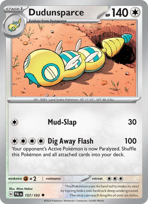 Dudunsparce card image