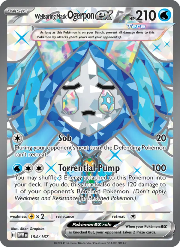 Wellspring Mask Ogerpon ex card image