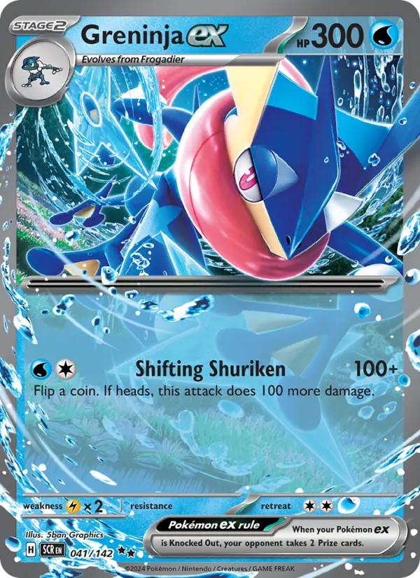Greninja ex card image