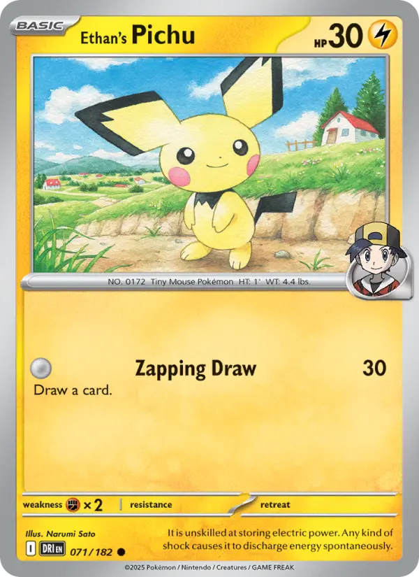 Ethan's Pichu card image