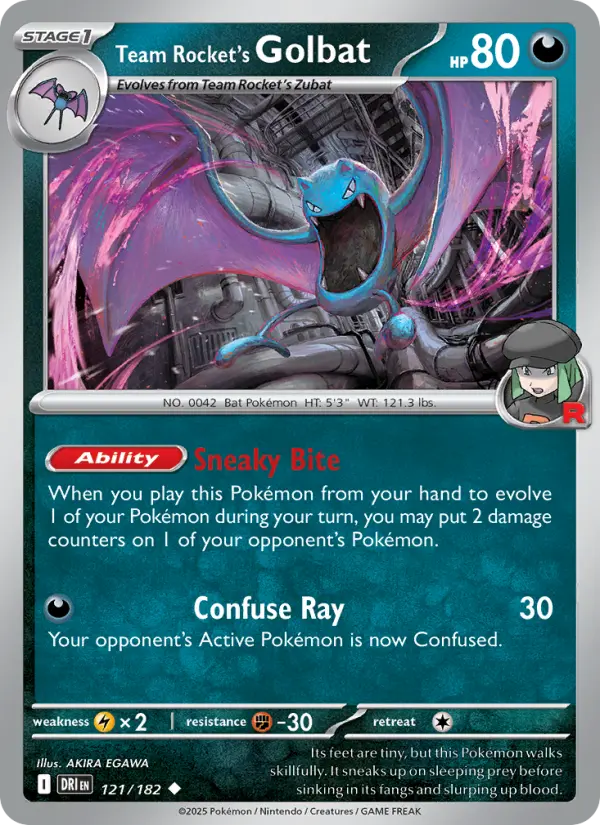 Team Rocket's Golbat card image