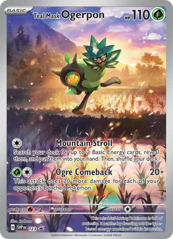 Teal Mask Ogerpon card image