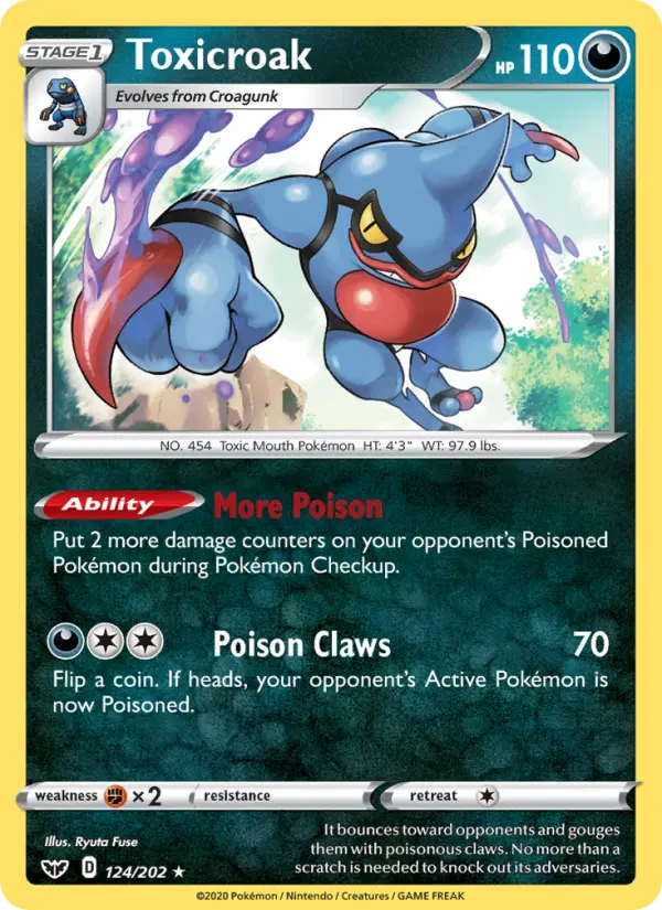 Toxicroak card image