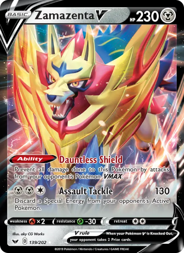 Zamazenta V card image