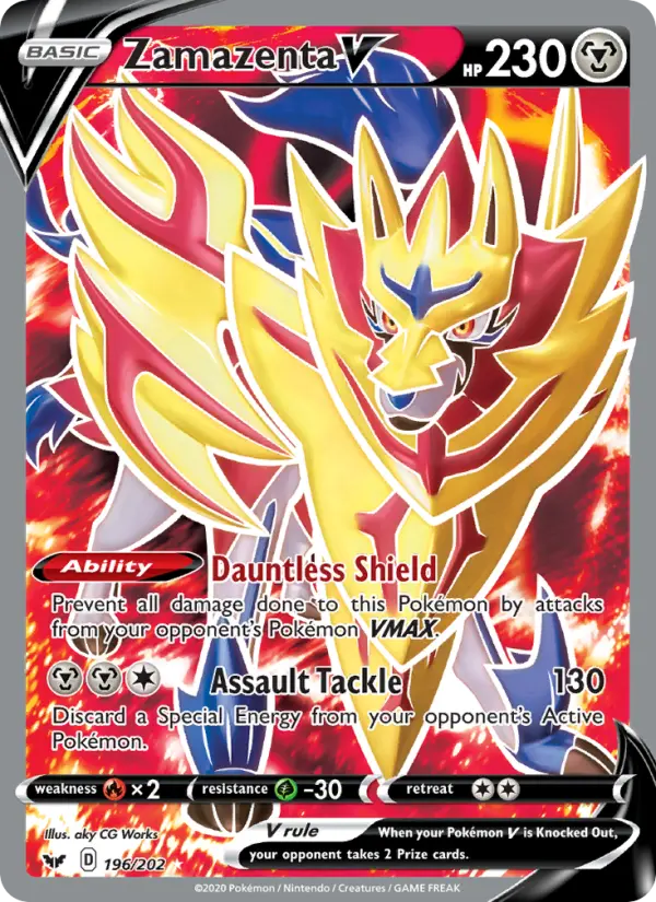 Zamazenta V card image
