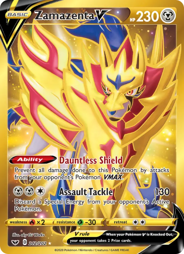 Zamazenta V card image