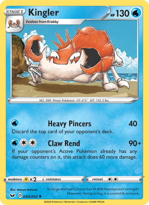 Kingler card image