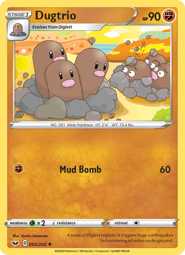 Dugtrio card image