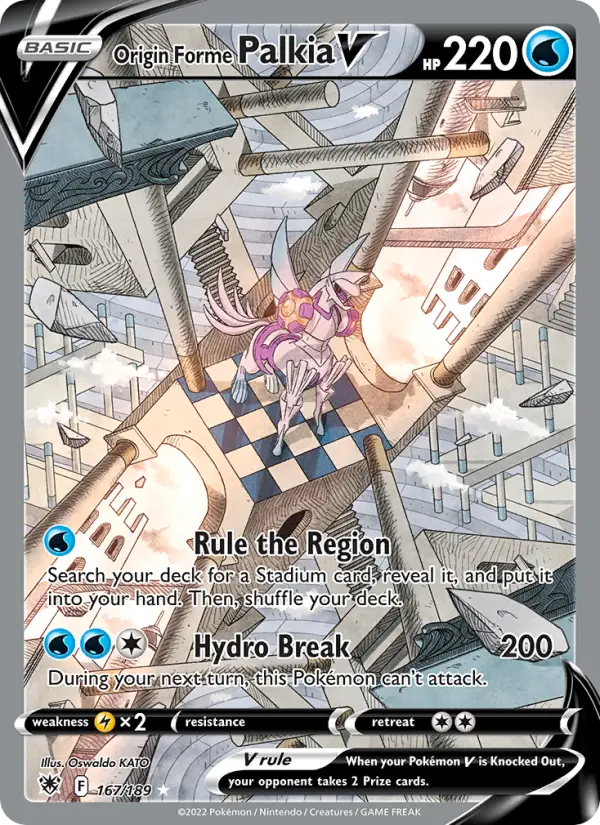 Origin Forme Palkia V card image