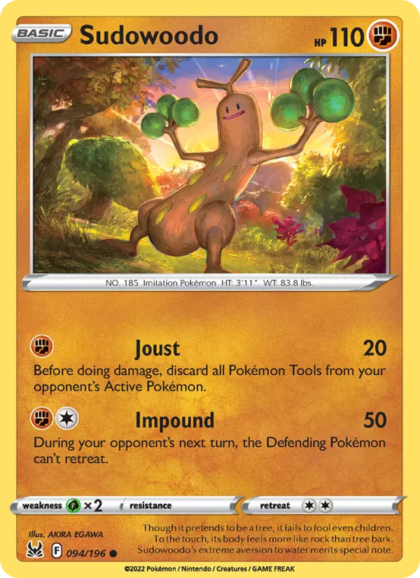 Sudowoodo card image