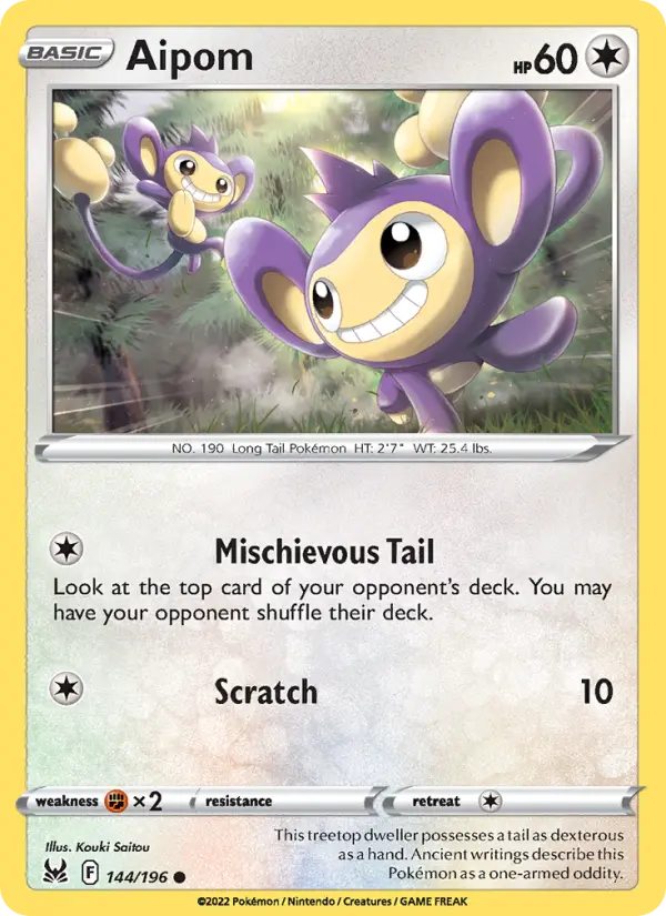 Aipom card image