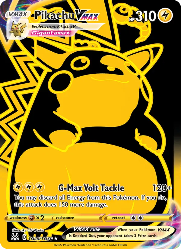 Pikachu VMAX card image