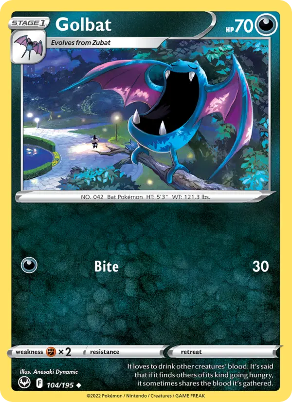 Golbat card image