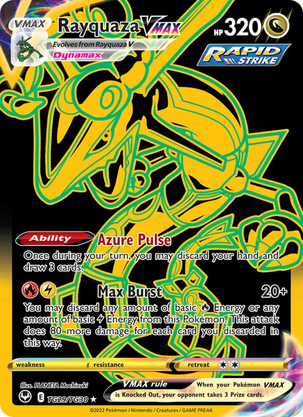 Rayquaza VMAX card image