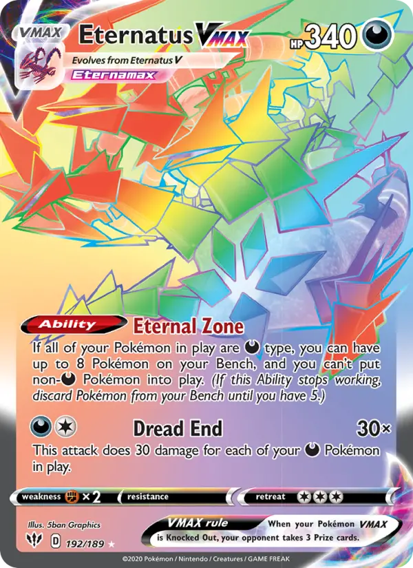 Eternatus VMAX card image