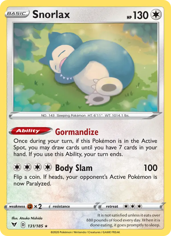 Snorlax card image