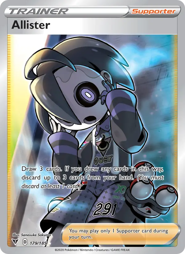 Allister card image