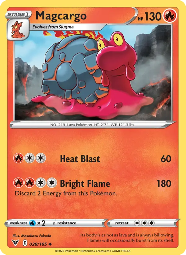 Magcargo card image