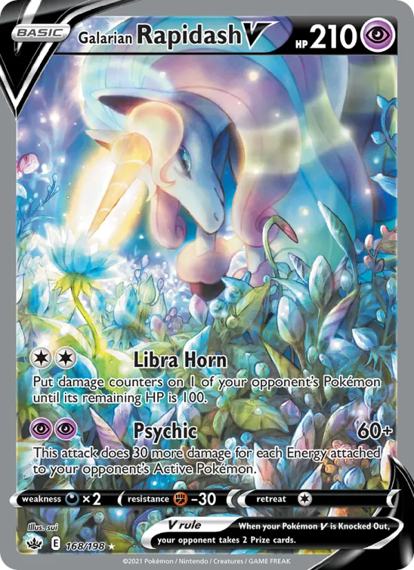 Galarian Rapidash V card image