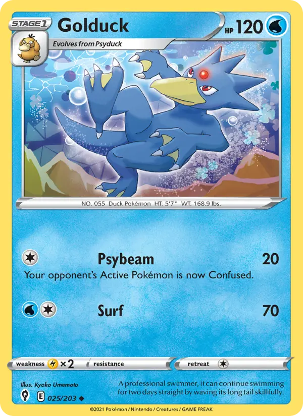 Golduck card image