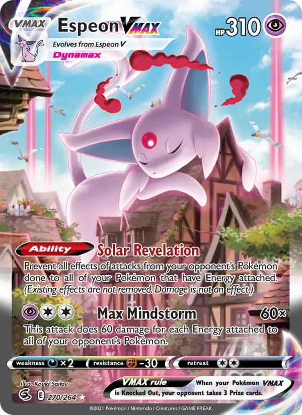 Espeon VMAX card image