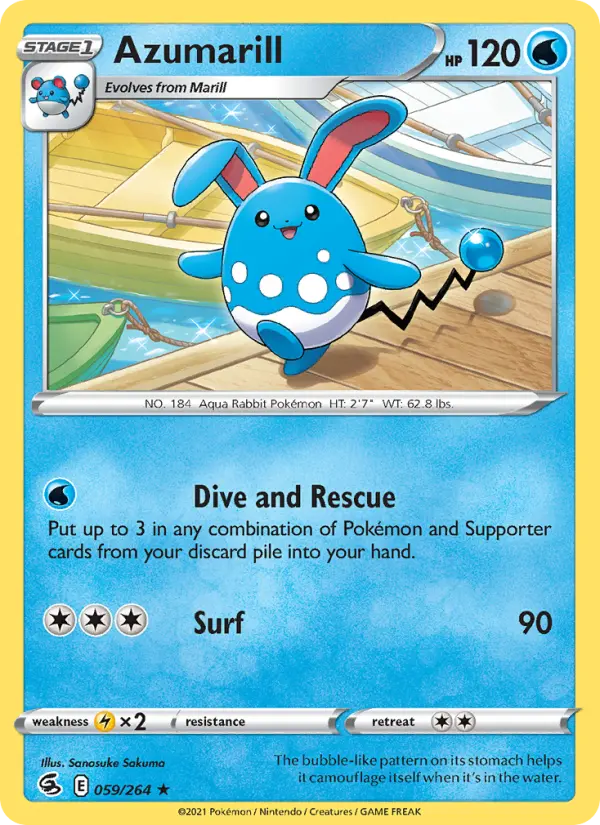 Azumarill card image
