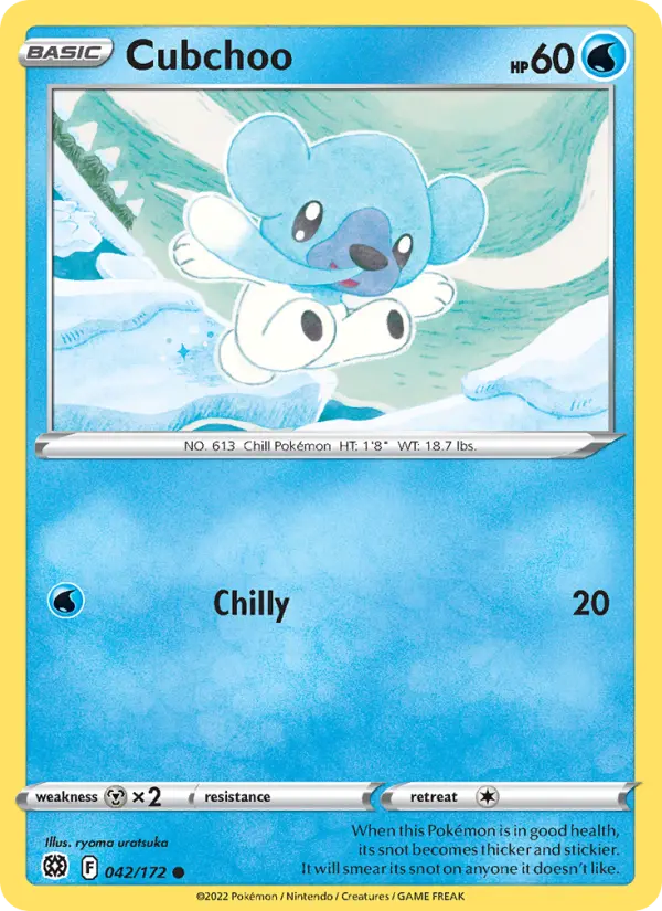 Cubchoo card image