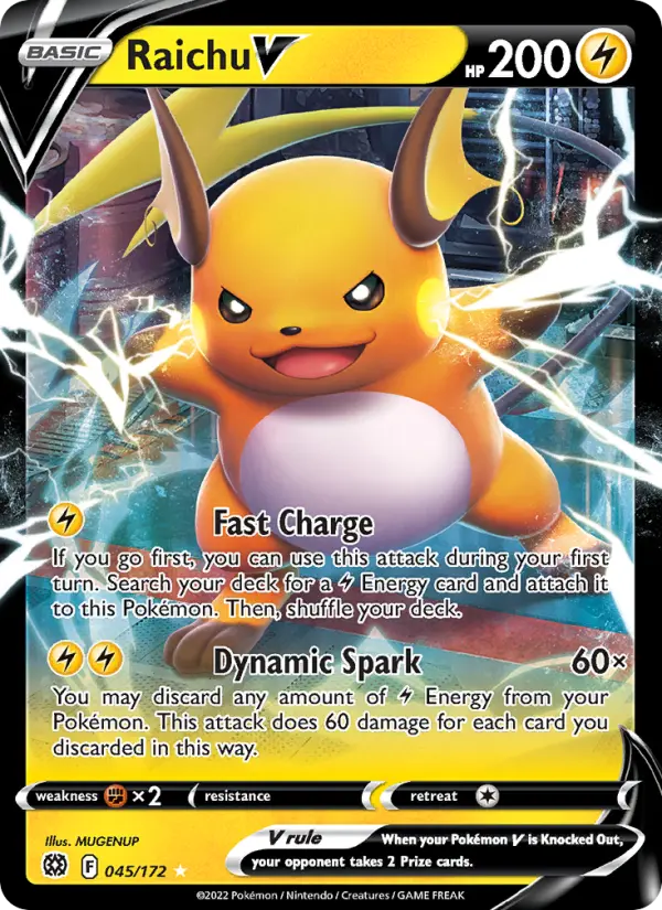 Raichu V card image