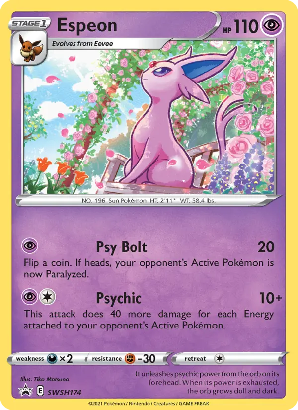 Espeon card image