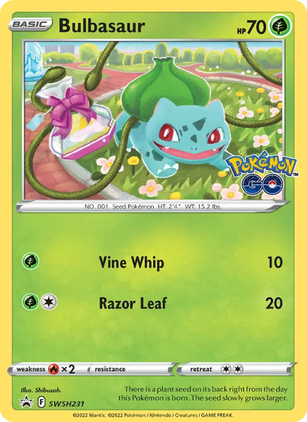Bulbasaur card image