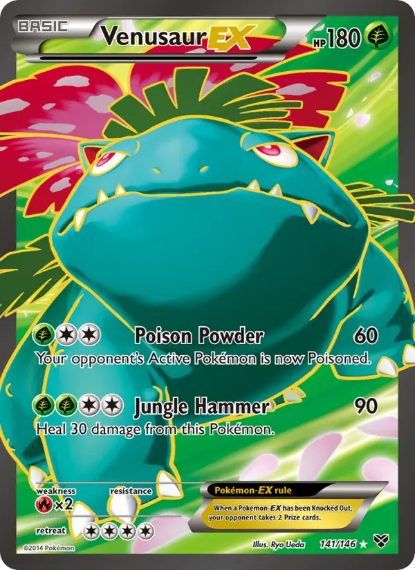 Venusaur EX card image