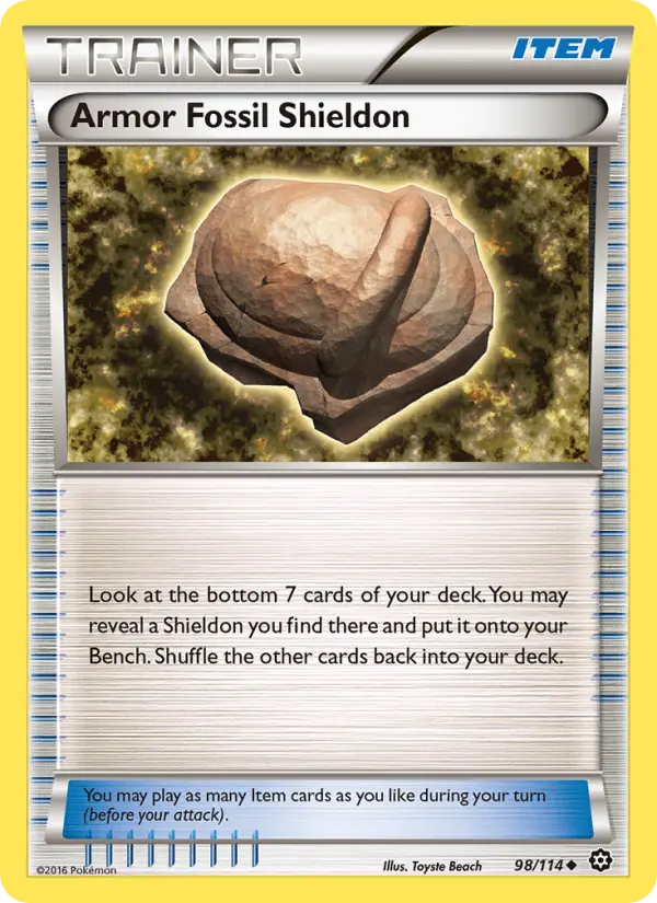 Armor Fossil Shieldon card image