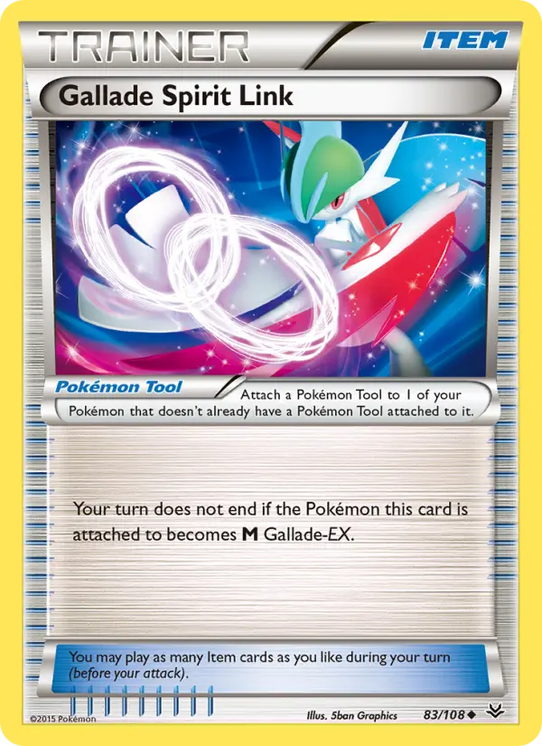 Gallade Spirit Link card image