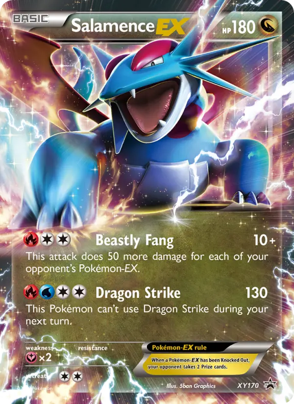 Salamence EX card image