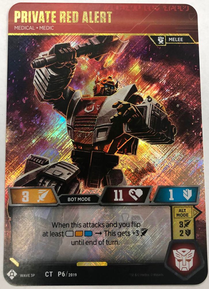 Private Red Alert - Medical Medic card image