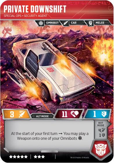 Private Downshift - Special Ops Security Agent card image