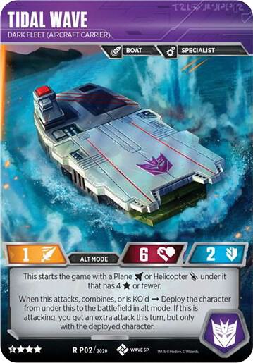 Tidal Wave - Dark Fleet (Aircraft Carrier) card image