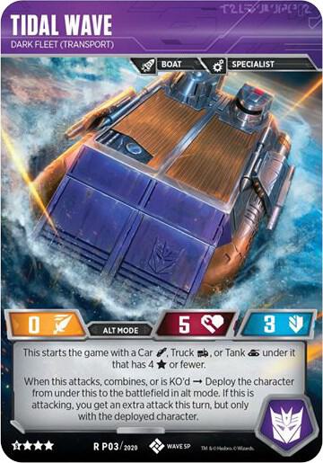 Tidal Wave - Dark Fleet (Transport) card image