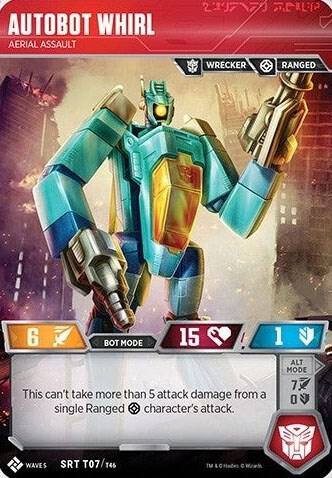 Autobot Whirl - Aerial Assault card image