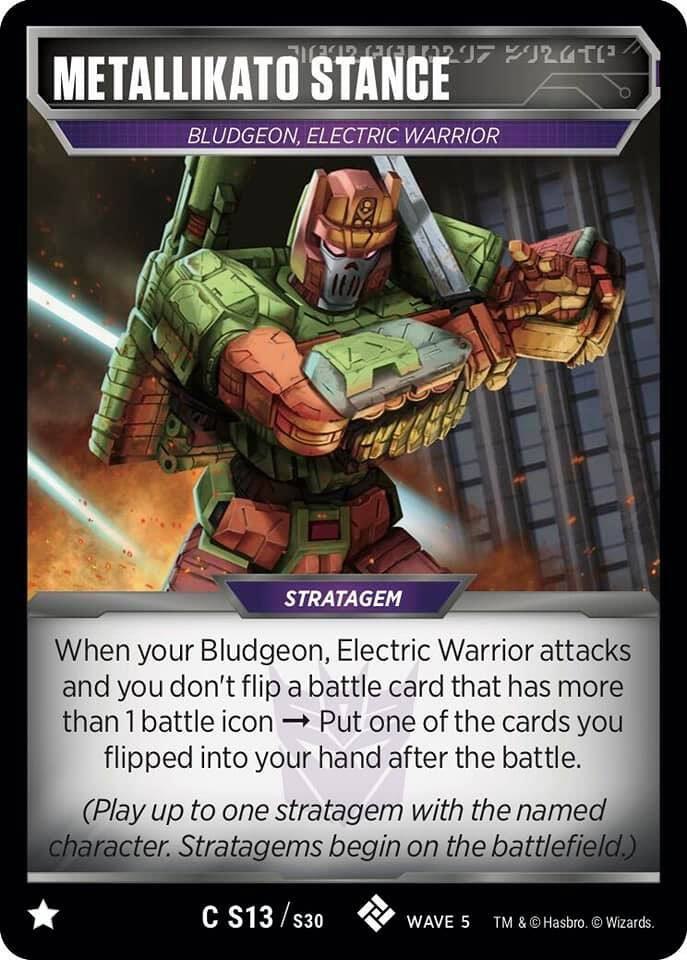 Metallikato Stance card image