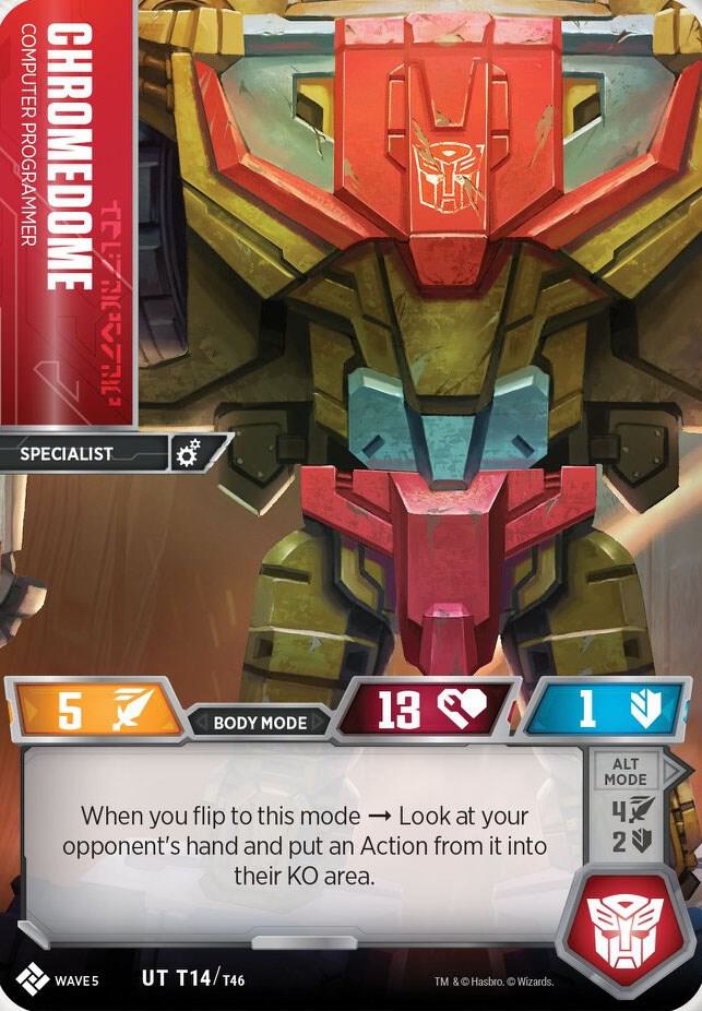 Chromedome - Computer Programmer card image