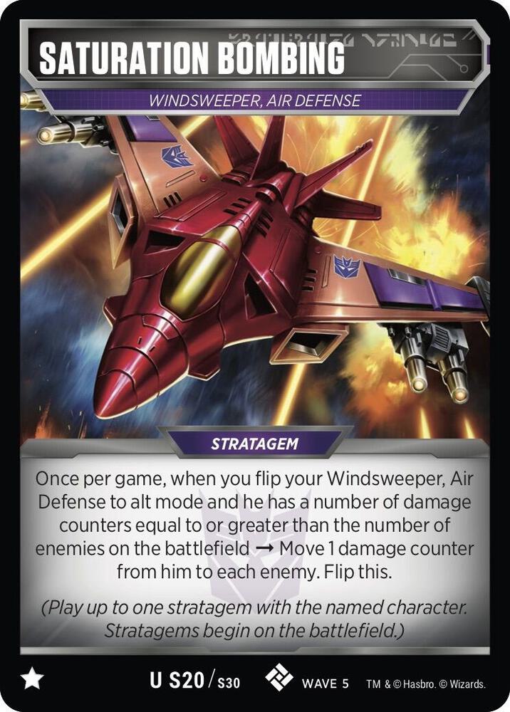 Saturation Bombing card image